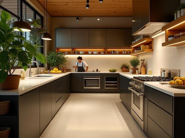 Inside view of Heritage Hearth Kitchens’ eco-friendly ghost kitchen